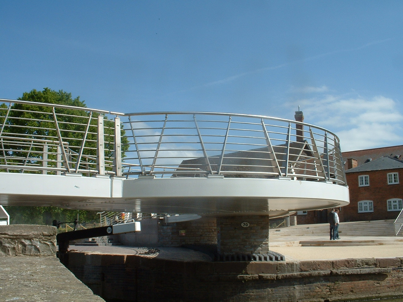 Bridge & viewing platform, Stratford on Avon